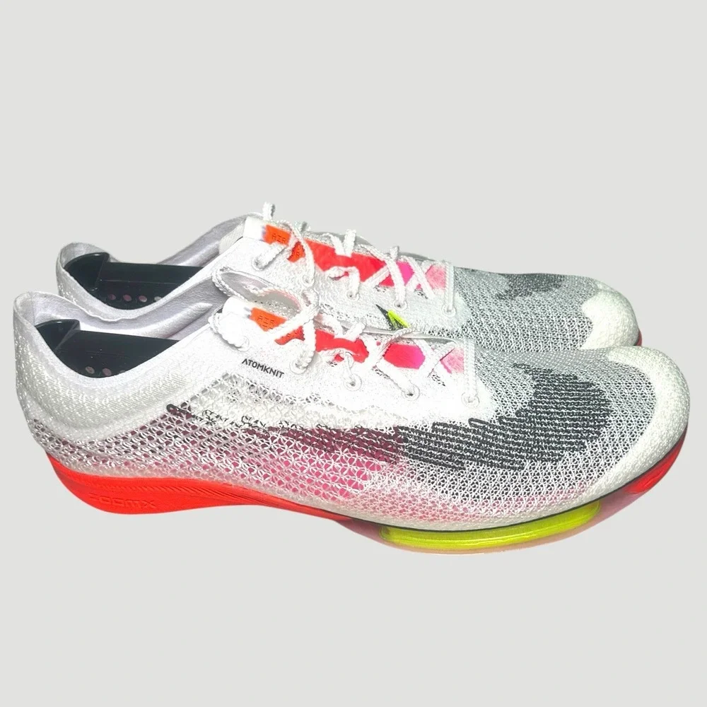 Nike Air Zoom Victory FK Mens 12 Track Shoes ‎ DJ6205-100 Rawdacious/White